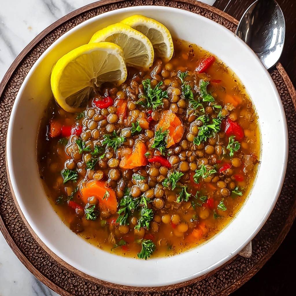 Mediterranean Lentil Soup Recipe - Recipe Image