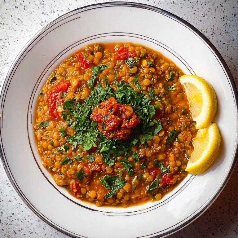 Hearty Spicy Indian Lentil Curry Recipe