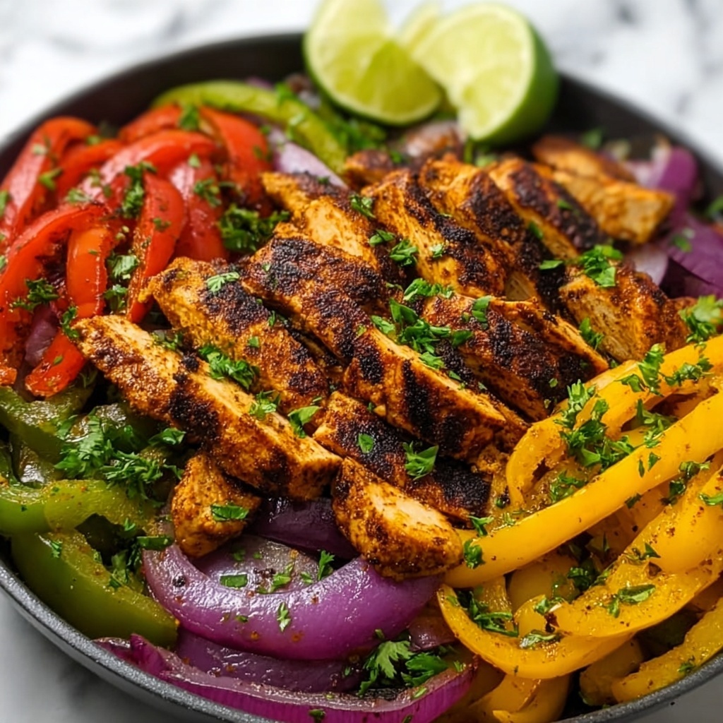 Sheet Pan Chicken Fajitas Recipe - Recipe Image