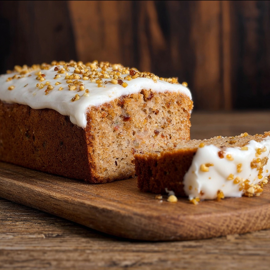 Carrot Cake Loaf Recipe - Recipe Image