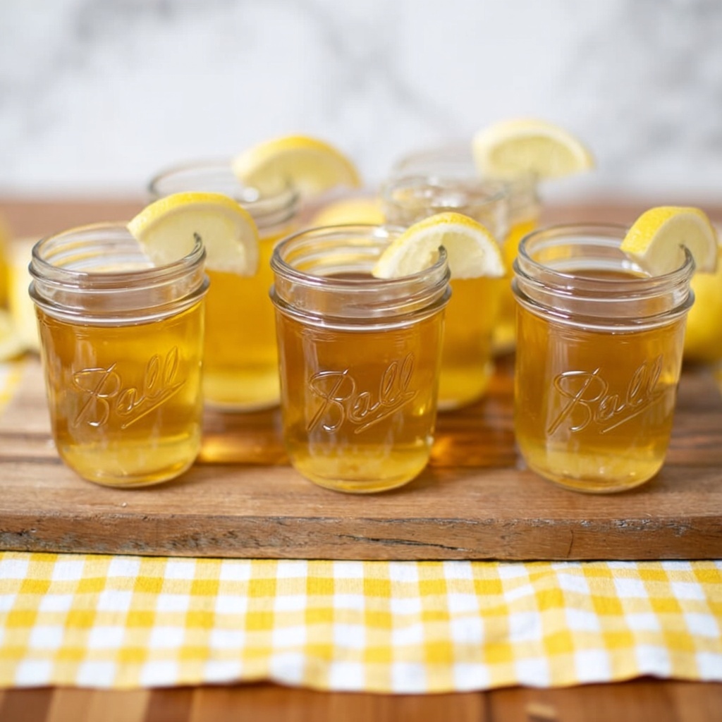 Sweet Tea Jello Shots Recipe - Recipe Image
