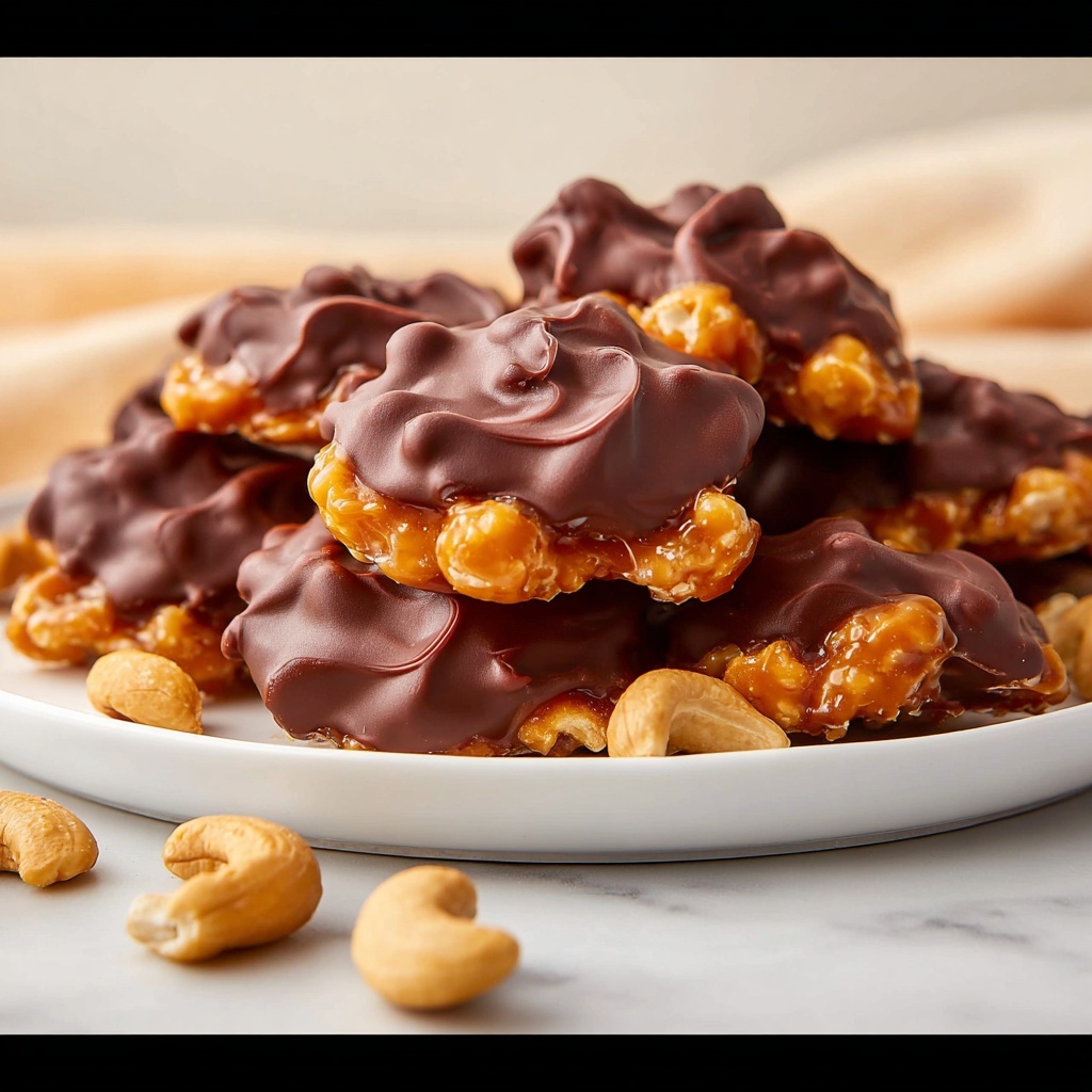 Caramel Cashew Clusters Recipe - Recipe Image
