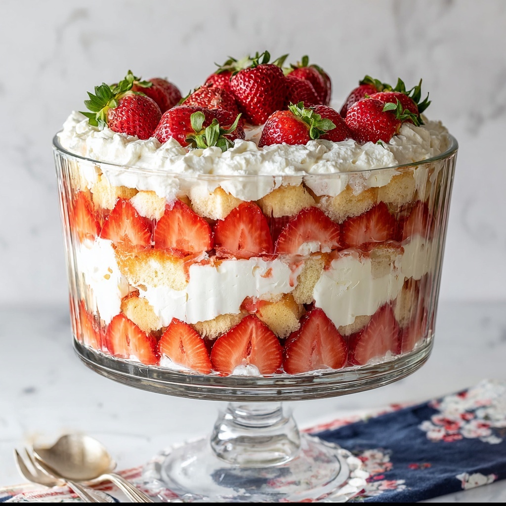Strawberry Trifle (Quick and Easy) Recipe - Recipe Image