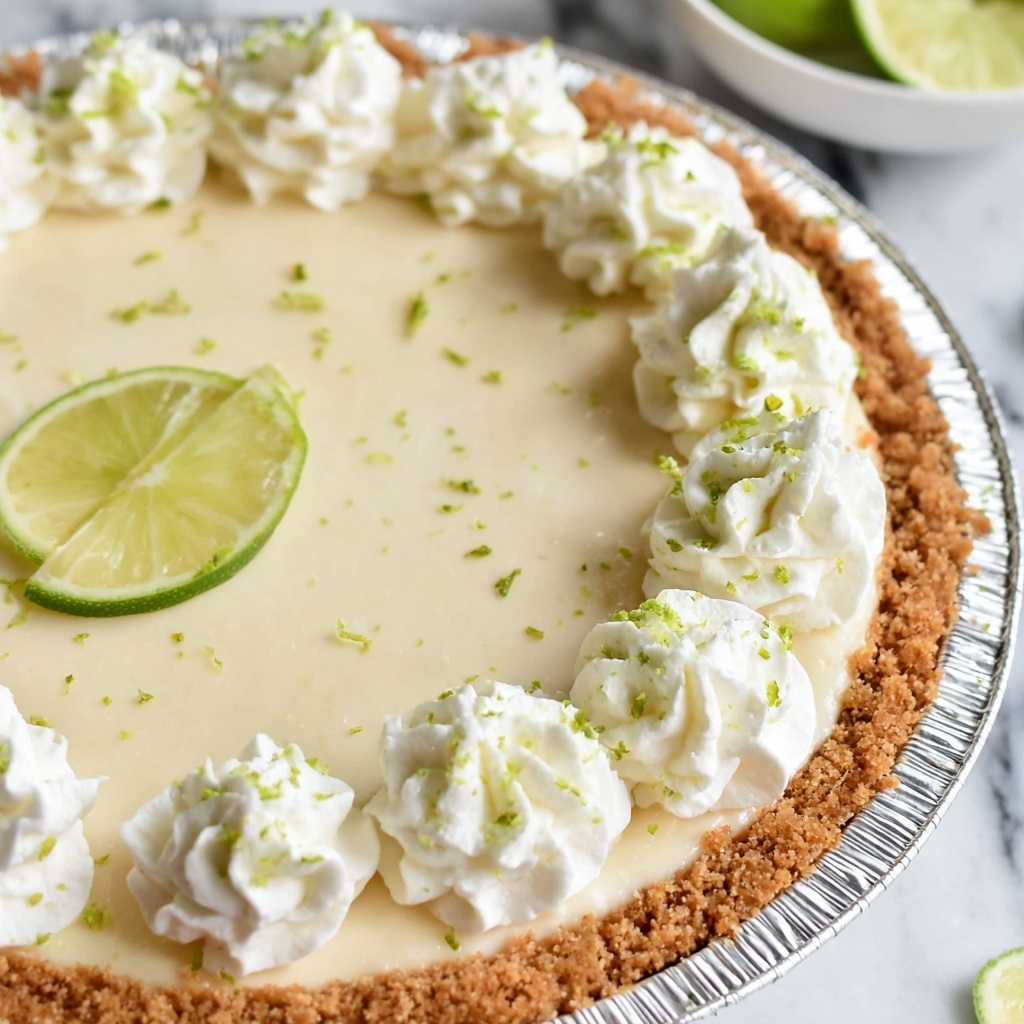 Frozen Margarita Pie (No-Bake) Recipe - Recipe Image