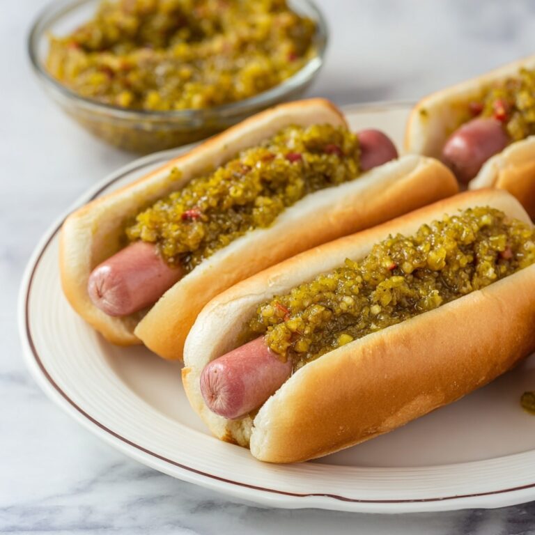 Hot Dog Relish Recipe