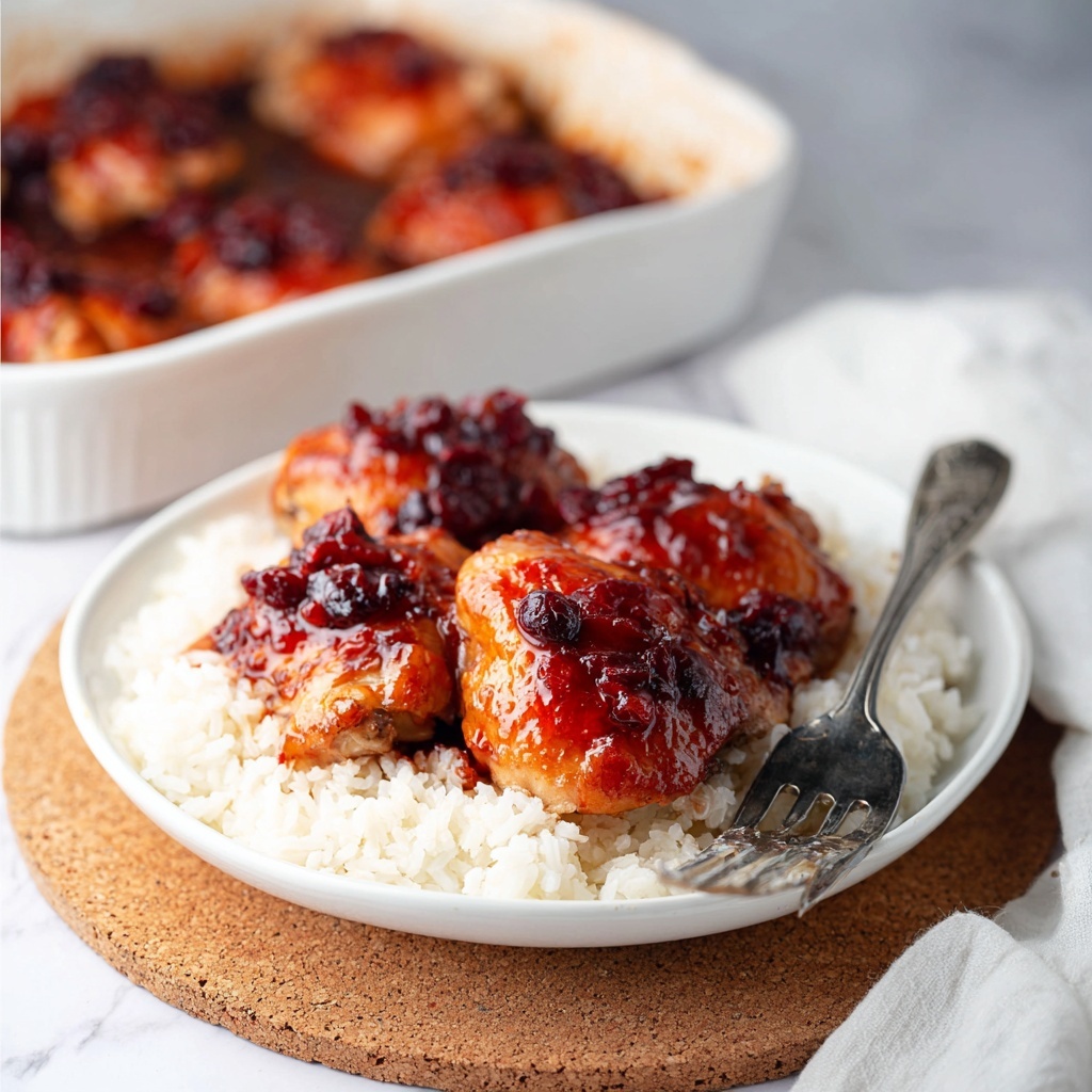 Cranberry Chicken Recipe - Recipe Image