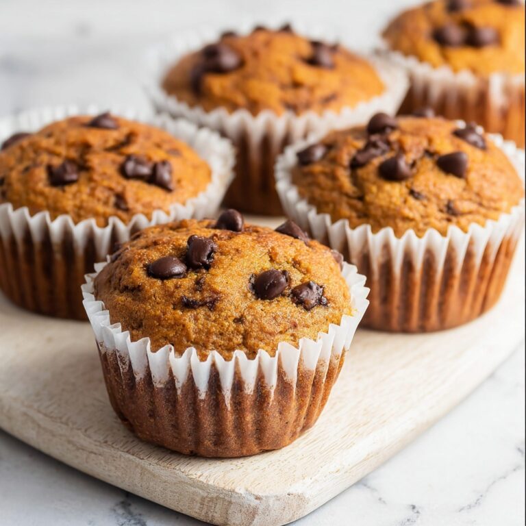 Pumpkin Chocolate Chip Muffins Recipe