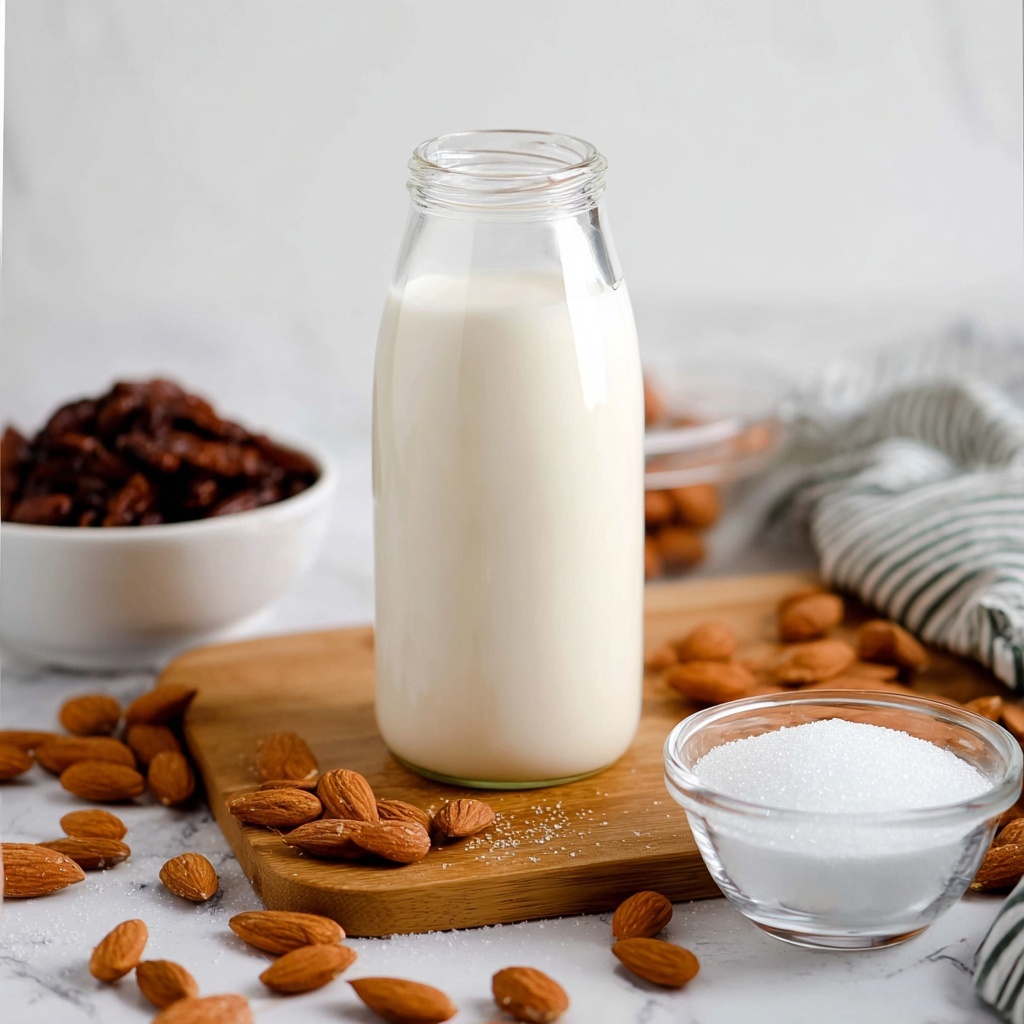 Homemade Almond Milk Recipe - Recipe Image