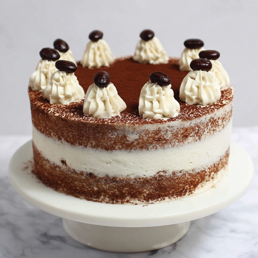 Tiramisu Cake Recipe - Recipe Image