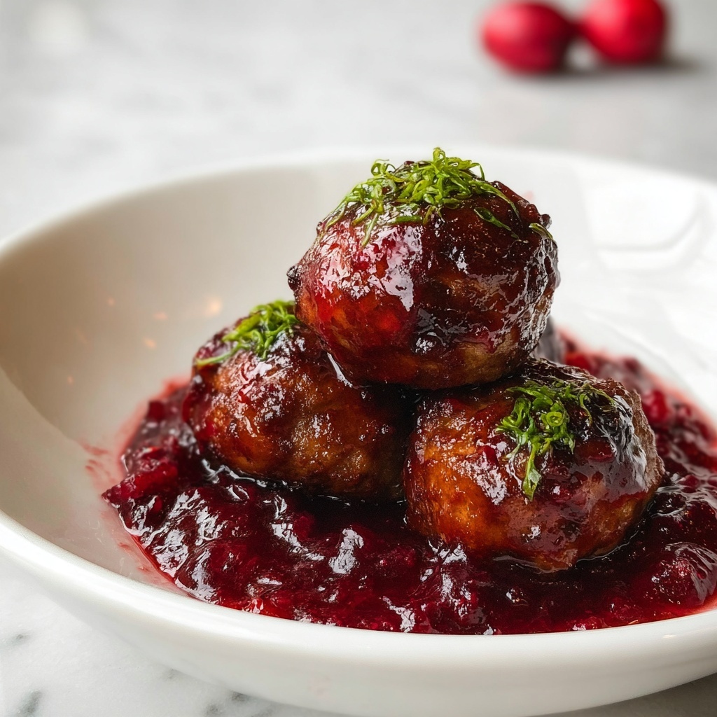 Cranberry Meatballs Recipe - Recipe Image