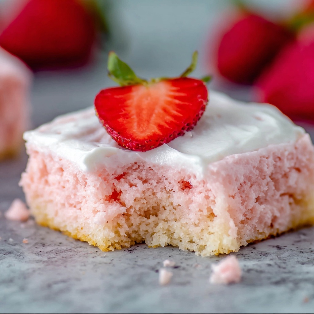 Strawberry Lemon Brownies Recipe - Recipe Image