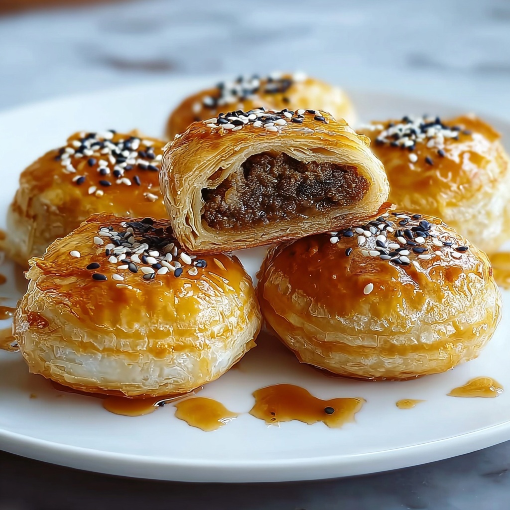 The BEST Chinese Crispy Meat Beef Pies You’ll Crave Forever Recipe - Recipe Image