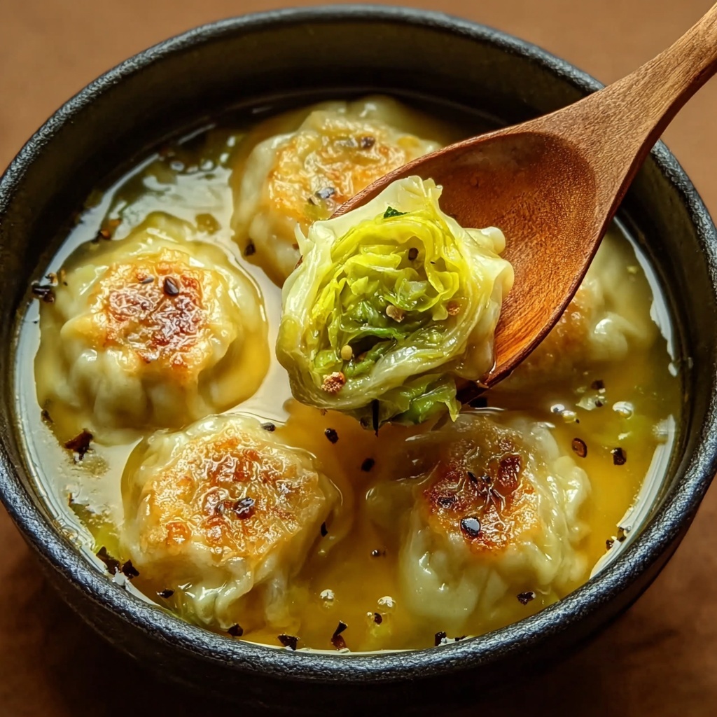 Delicious German Cabbage & Dumplings - A Cozy Comfort Dish Recipe - Recipe Image