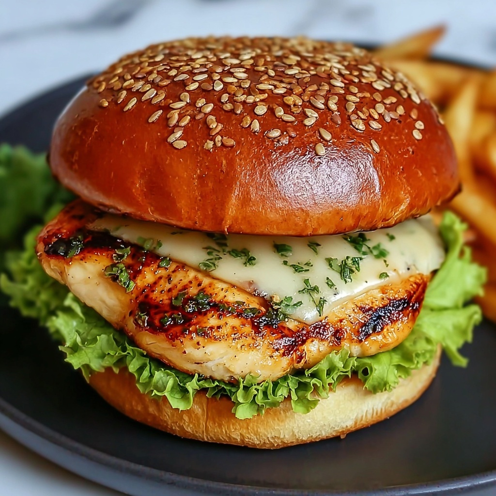 Juicy Spicy Chipotle Chicken Burger Recipe - Recipe Image