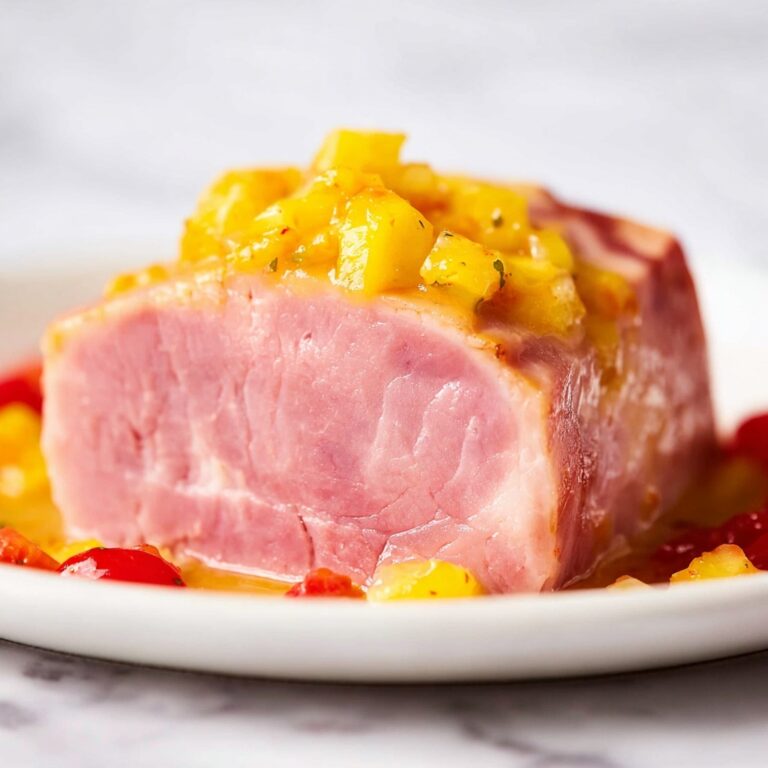 Crockpot Brown Sugar Pineapple Ham Recipe