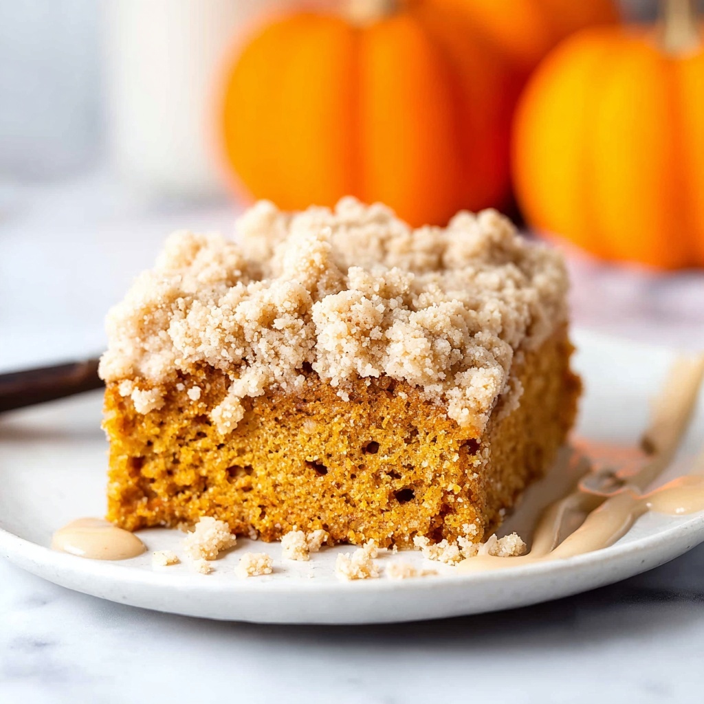 Pumpkin Coffee Cake with Maple Glaze Recipe - Recipe Image