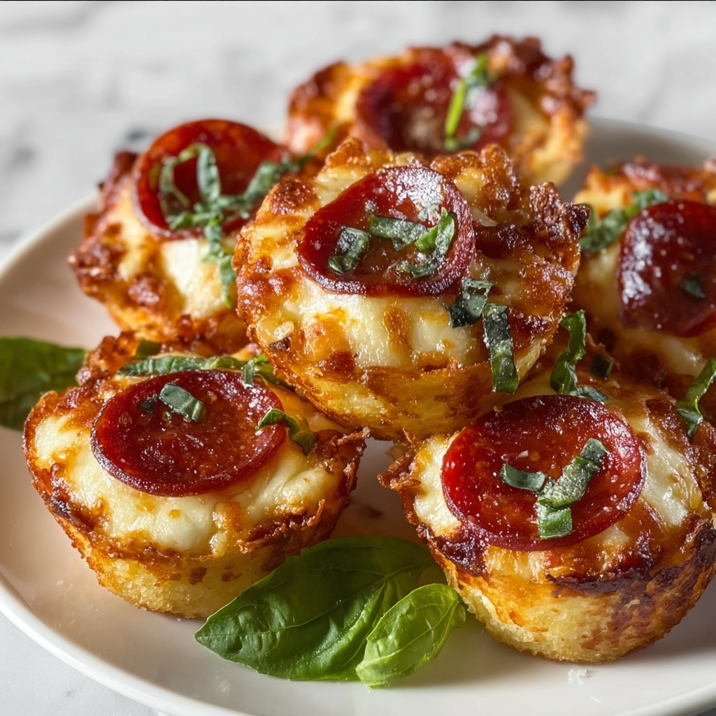 Keto Pepperoni Pizza Bites Recipe - Recipe Image