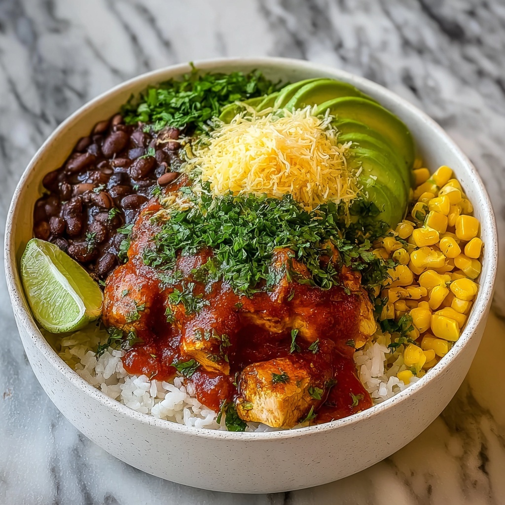Chicken Enchilada Bowls Recipe - Recipe Image