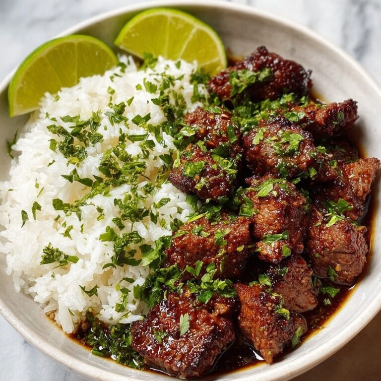 Ginger Lime Pork with Coconut Rice Recipe