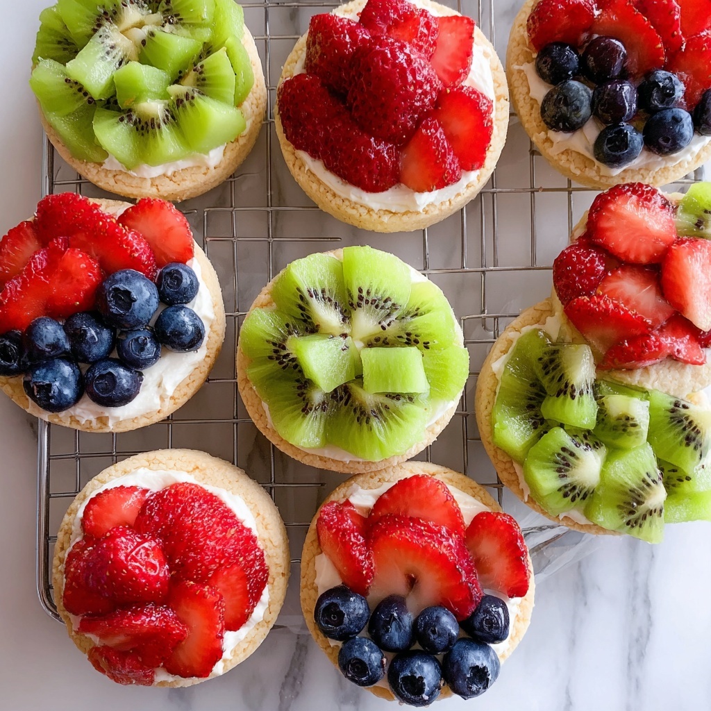 Mini Fruit Pizzas Recipe - Recipe Image
