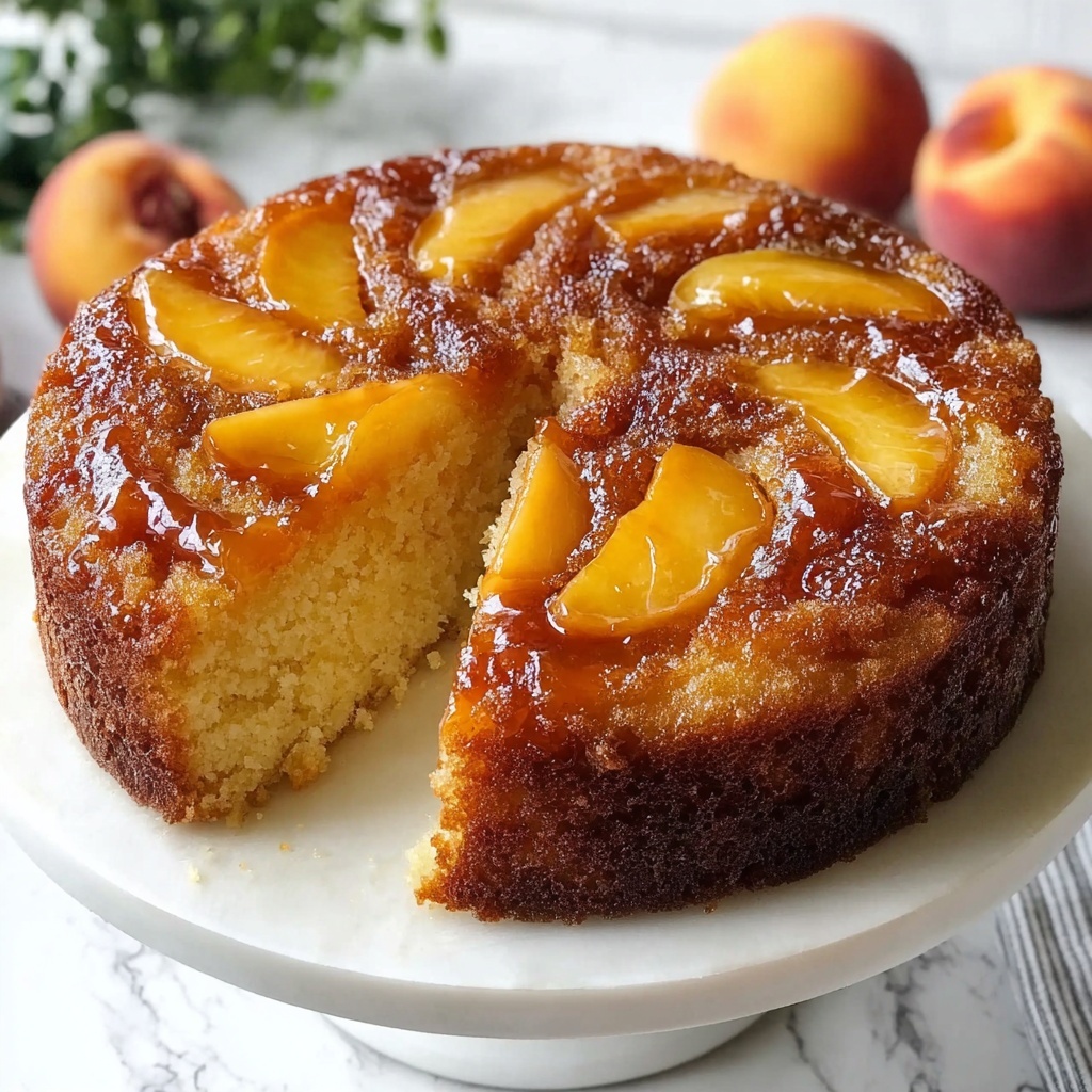 Peach Cobbler Pound Cake Recipe - Recipe Image