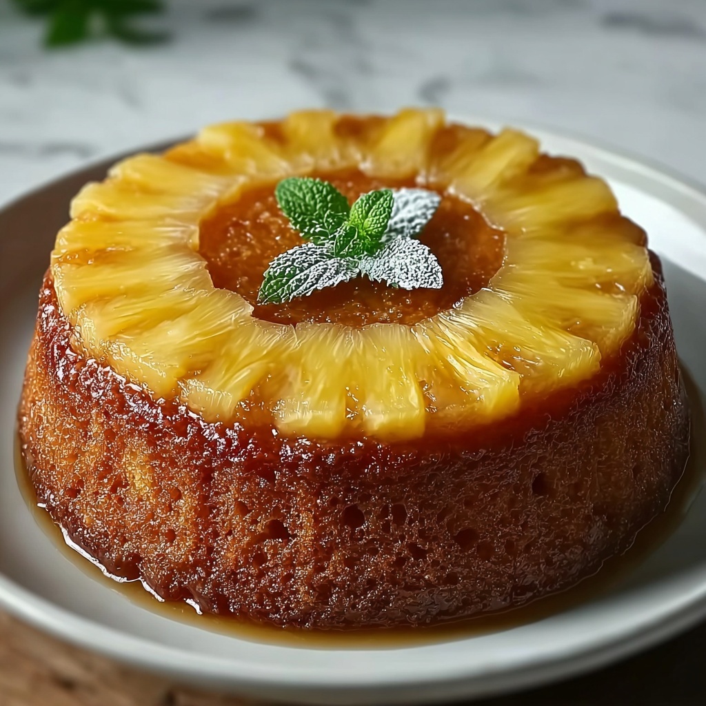 Pineapple Juice Cake Recipe - Recipe Image