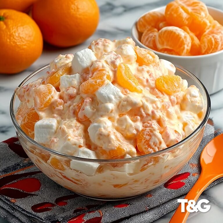 Orange Creamsicle Fluff Salad Recipe