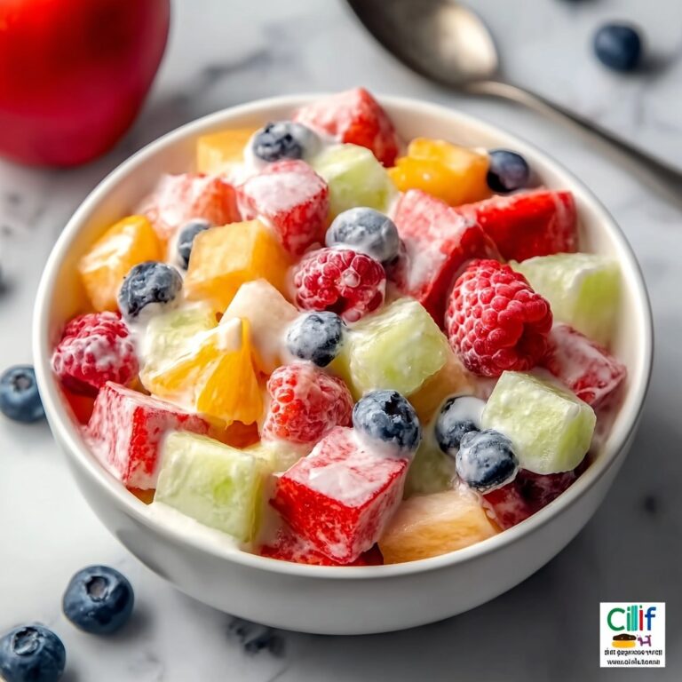 Creamy Fruit Salad: A Refreshing Twist on a Classic Treat Recipe