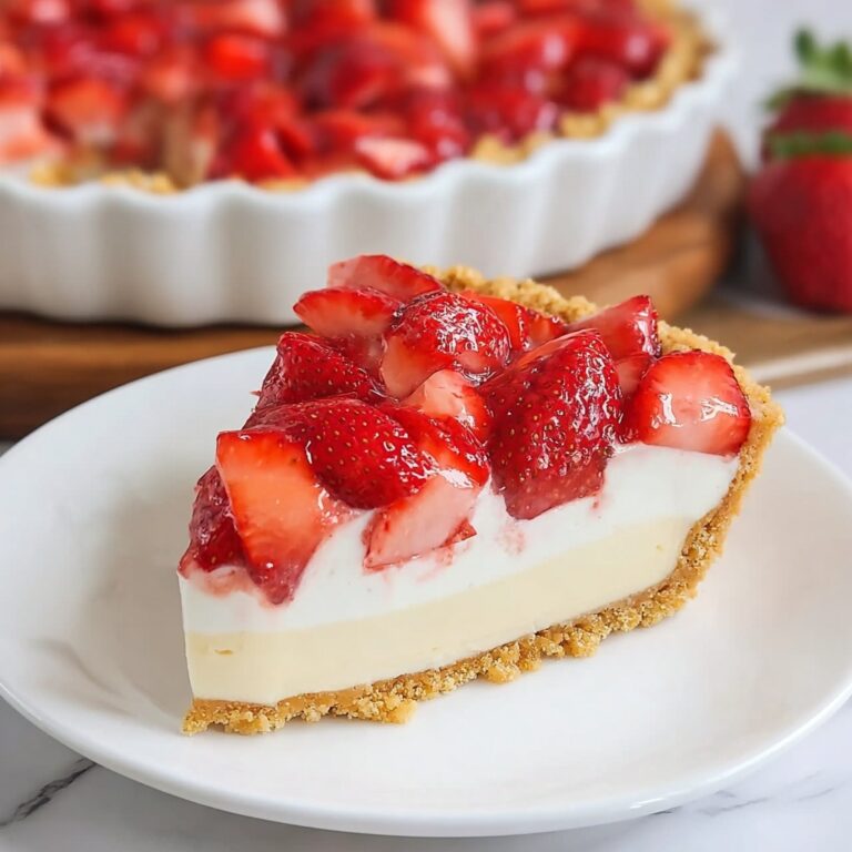 No Bake Strawberry Pie Recipe