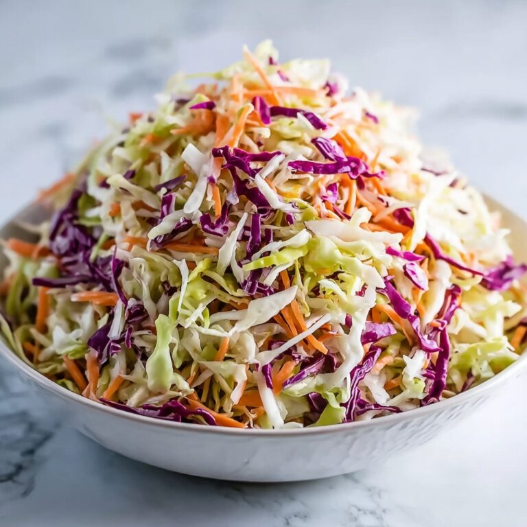 Easy Creamy Coleslaw Recipe