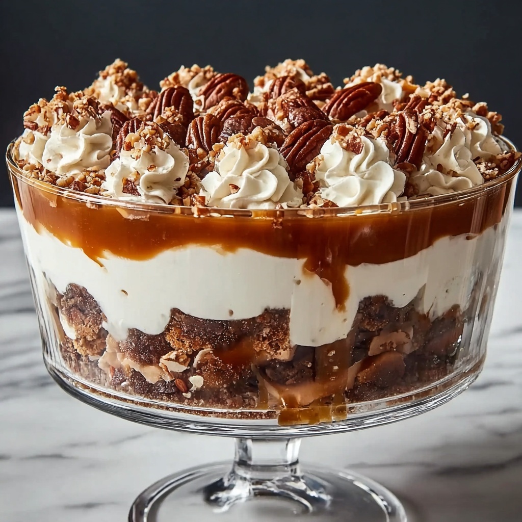 Pecan Pie Cheesecake Trifle Recipe - Recipe Image