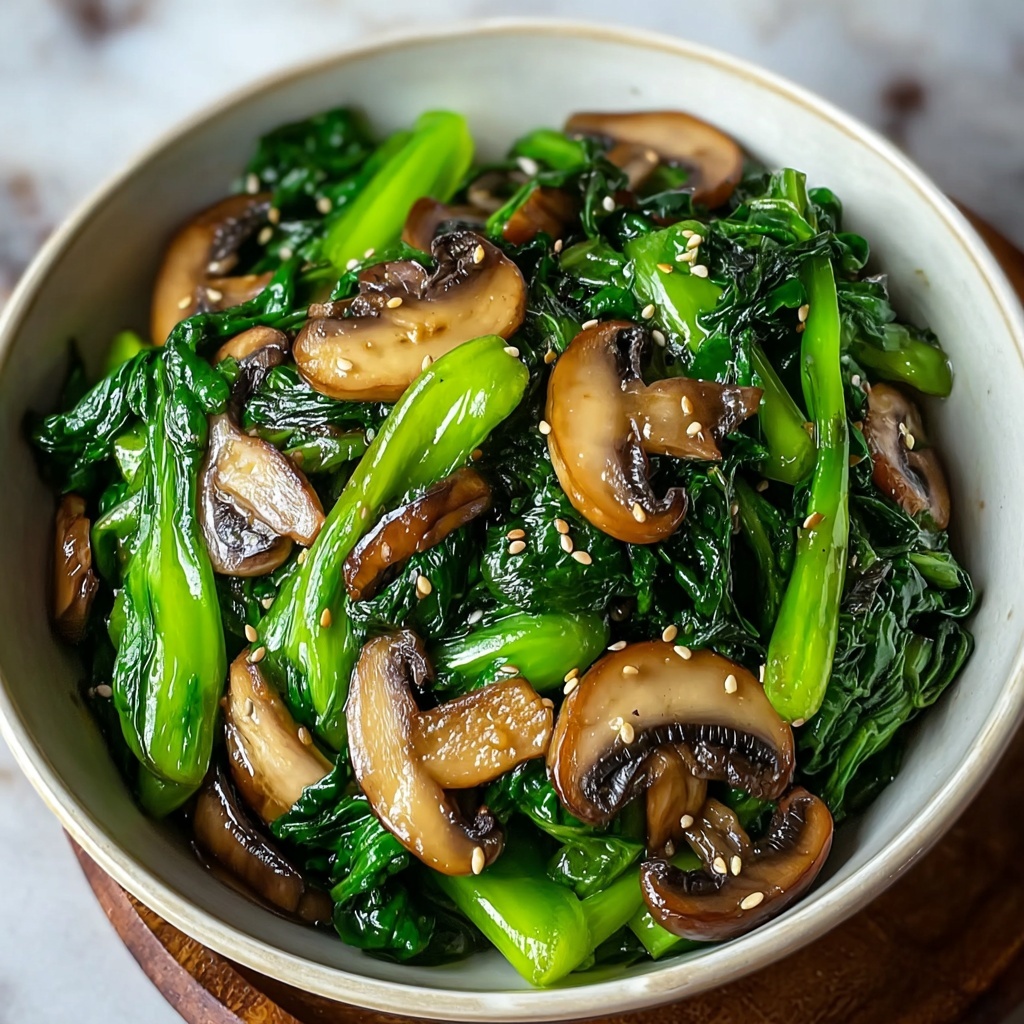 Bok Choy and Mushroom Stir Fry Recipe - Recipe Image
