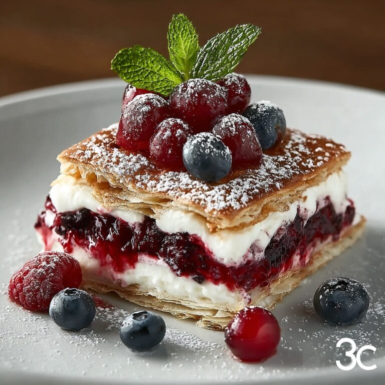 Irresistibly Indulgent Dessert Lasagna with Cream Cheese and Berries Recipe