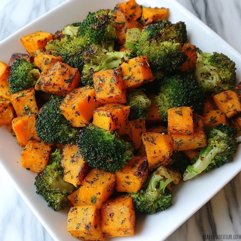 Tasty Roasted Broccoli and Sweet Potatoes for Busy Nights Recipe