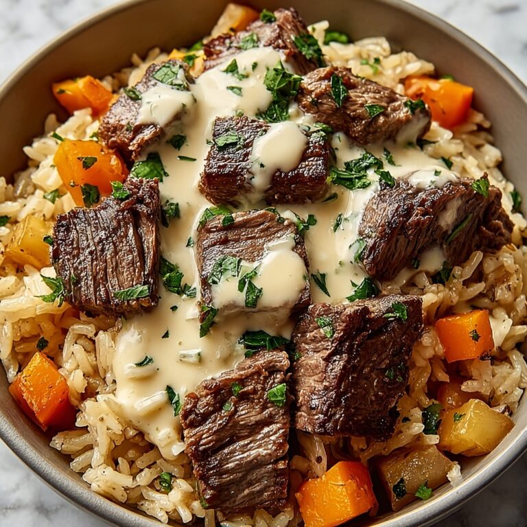 Steak & Queso Rice Recipe