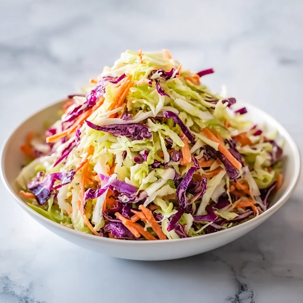 Easy Creamy Coleslaw Recipe - Recipe Image