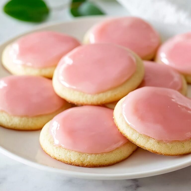 Strawberry Lemonade Melt Away Cookies Recipe