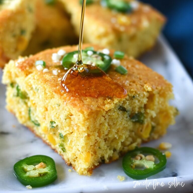 Honey Jalapeño Cornbread Recipe