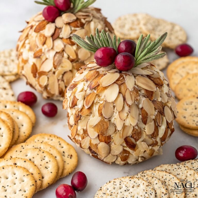 Pinecone Holiday Cheese Ball Recipe