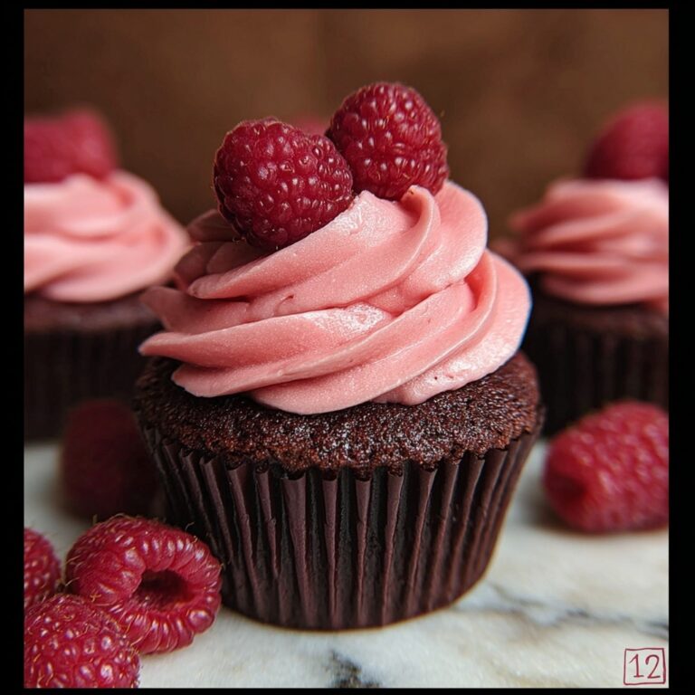 Chocolate Raspberry Cupcakes Recipe
