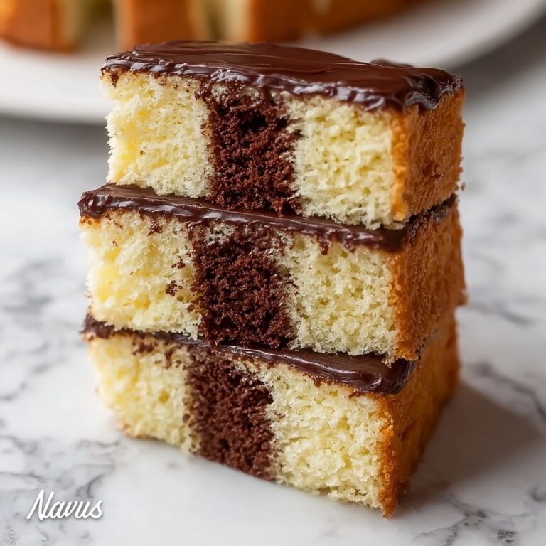 Three Layer Chocolate Pound Cake Recipe