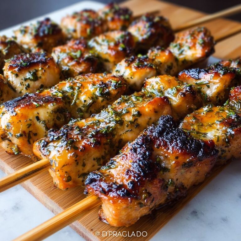 Cowboy Butter Chicken Skewers Recipe