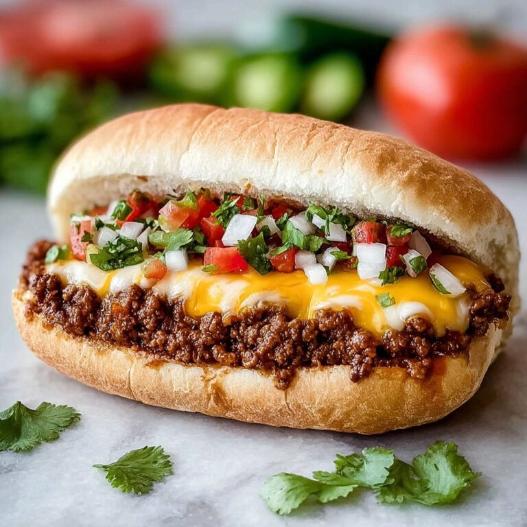 Mexican Chopped Cheese Sandwich Recipe