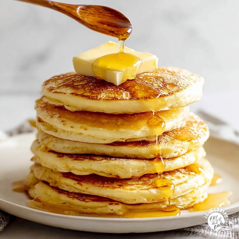 Fluffy Homemade Pancakes Recipe