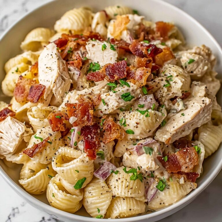 Chicken Turkey Bacon Ranch Pasta Salad Recipe