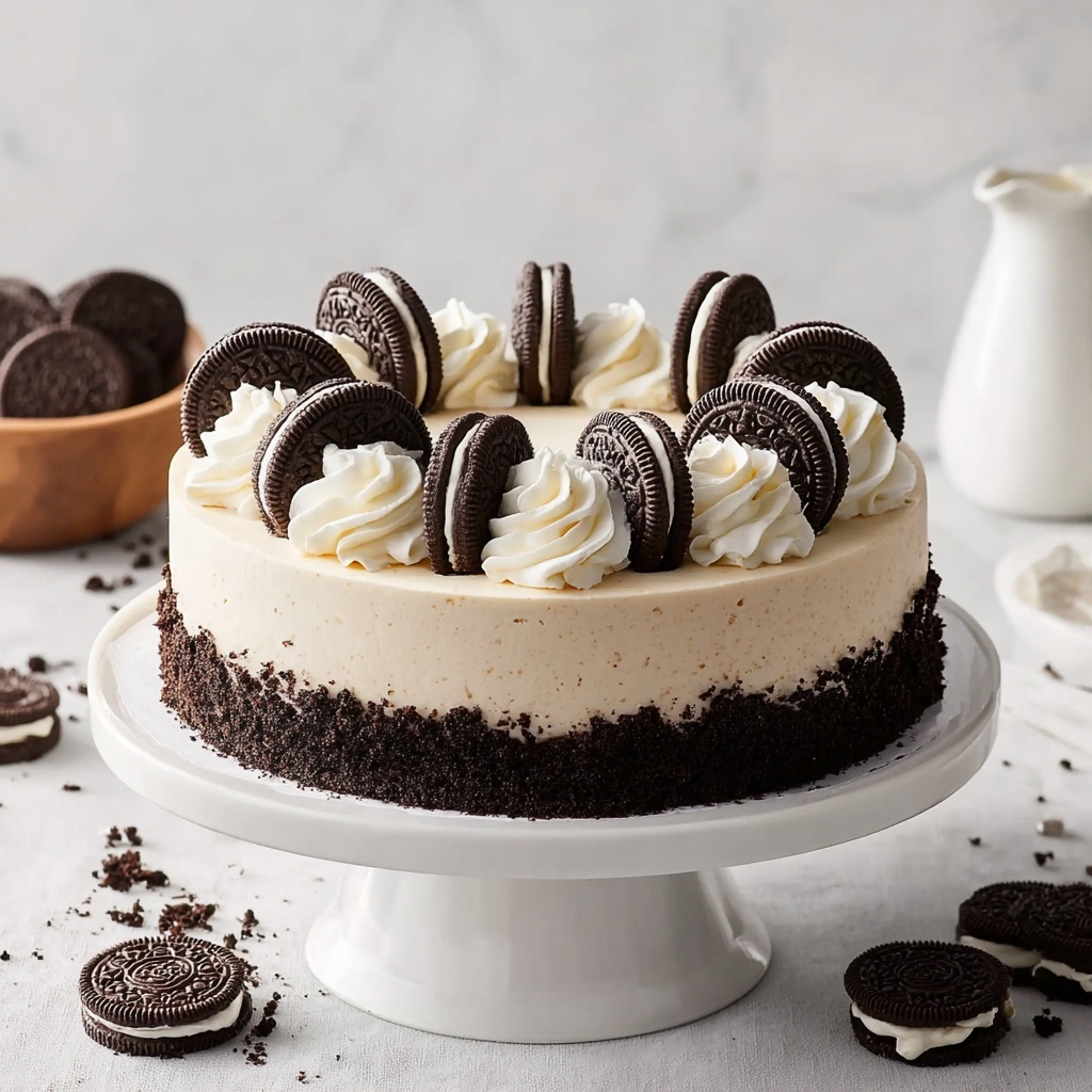 Oreo Cheesecake Recipe - Recipe Image