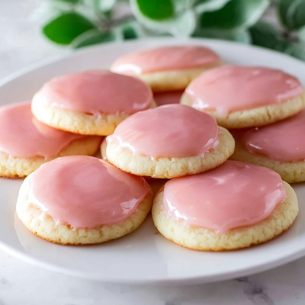 Strawberry Lemonade Melt Away Cookies Recipe - Recipe Image