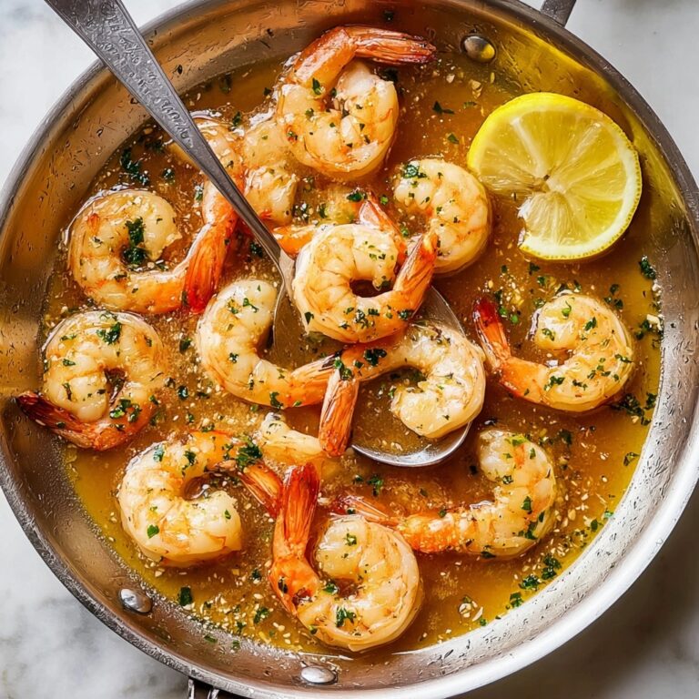Sautéed Shrimp in Garlic Butter Sauce Recipe