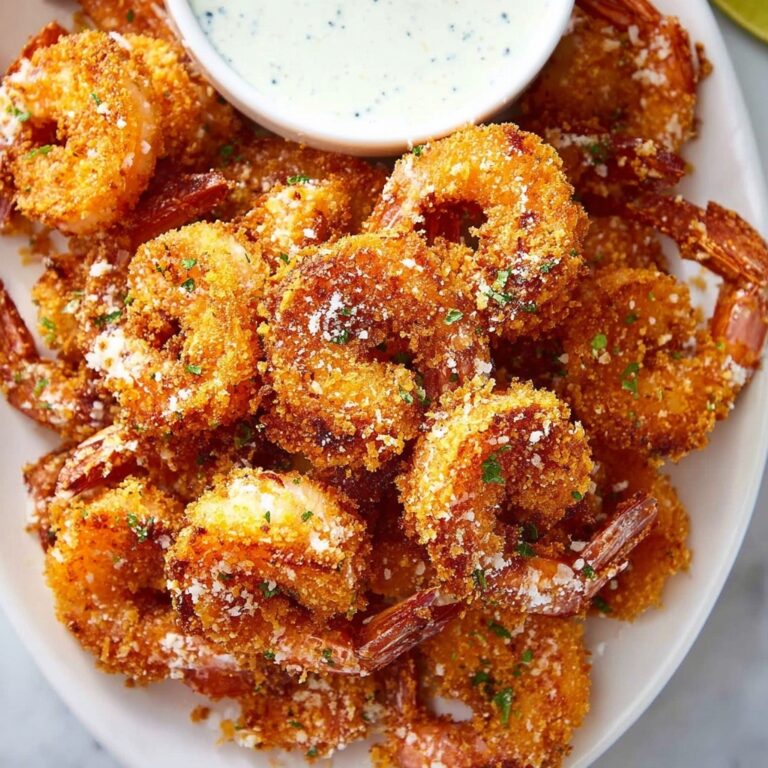 Coconut Shrimp with Creamy Pineapple Dipping Sauce Recipe