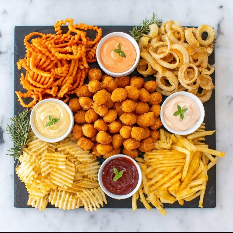 French Fry Appetizer Board Recipe